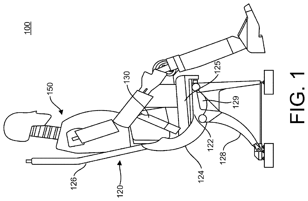 Apparatus, system and method for repositioning occupant in a crash ...