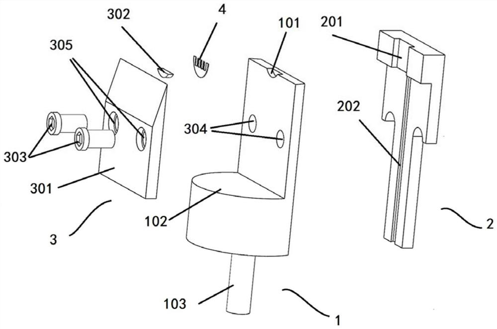 Sample clamp and test method