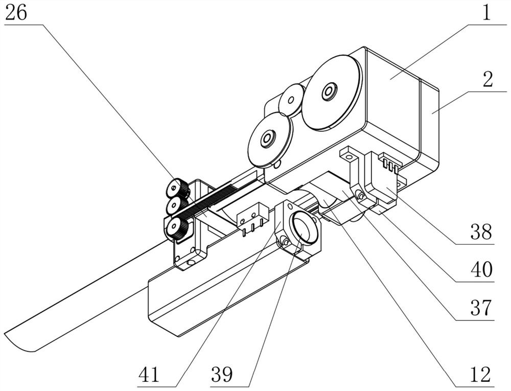 Structure folding, unfolding and moving device applied to space