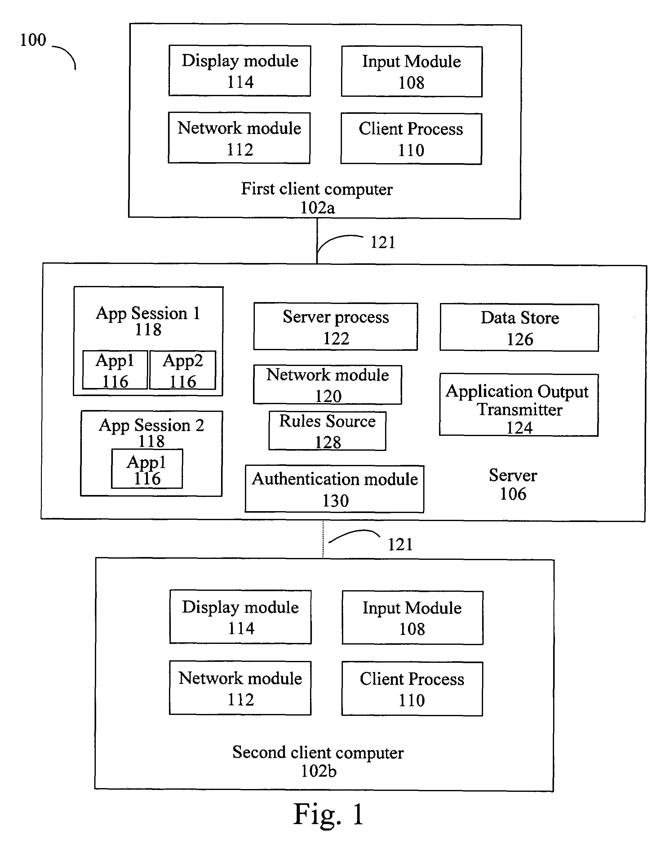 Methods and apparatus for providing access to persistent application sessions