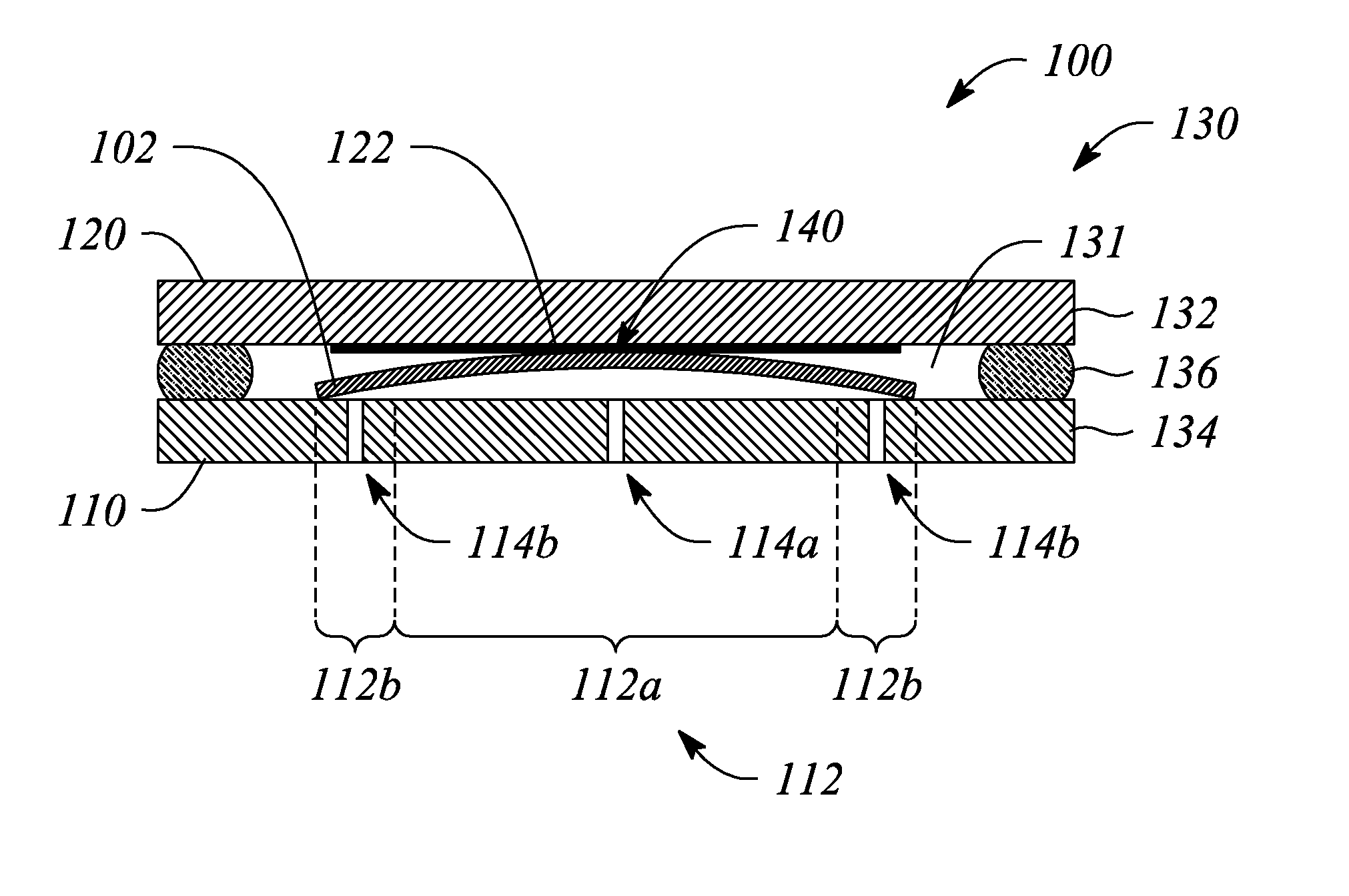 Contact lithography apparatus and method employing substrate deformation