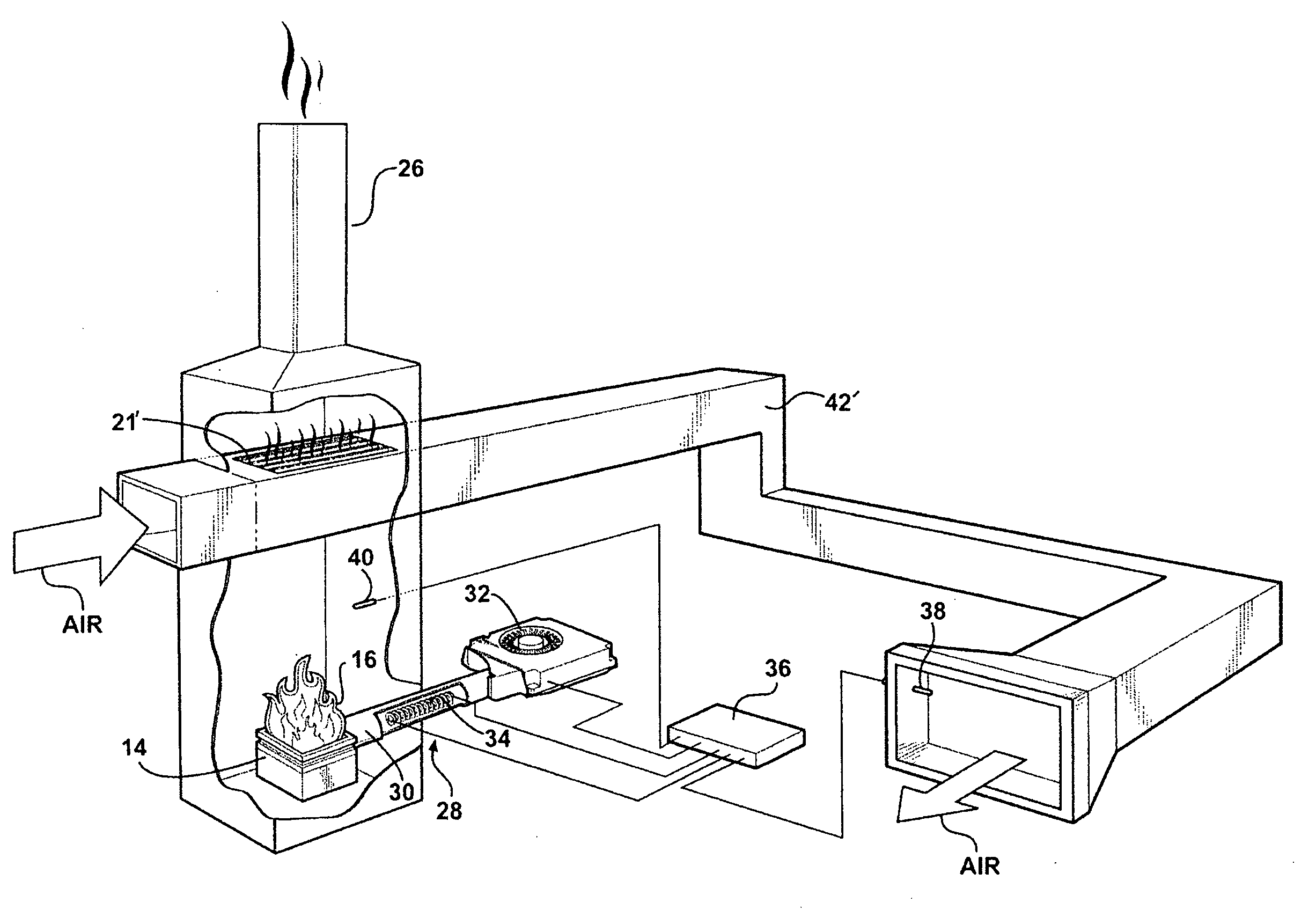 Auto-igniter for biomass furnace