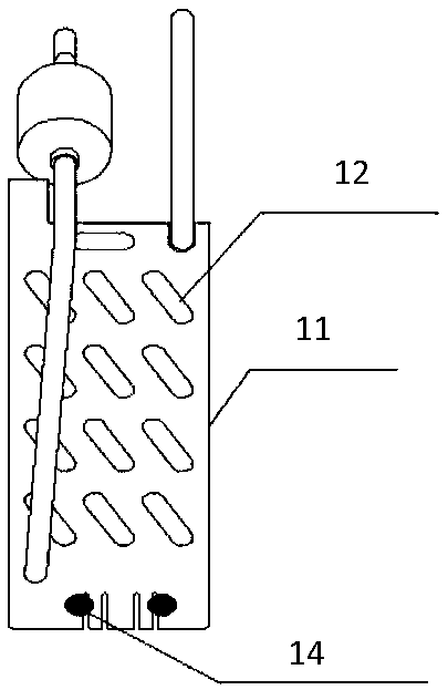 Evaporator deicing device