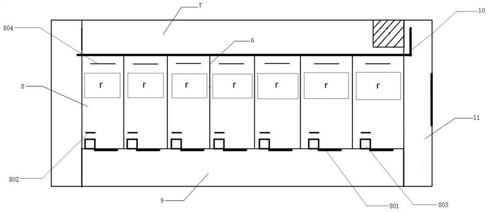 Wasp and locust combined out-of-season breeding greenhouse and breeding method thereof