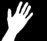 Real-time gesture recognition method based on finger division