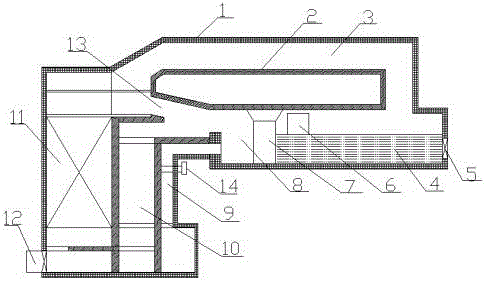 Technology and kiln for producing calcium magnesium phosphate and potassium fertilizer by using yellow phosphorus tail gas as fuel with kiln method