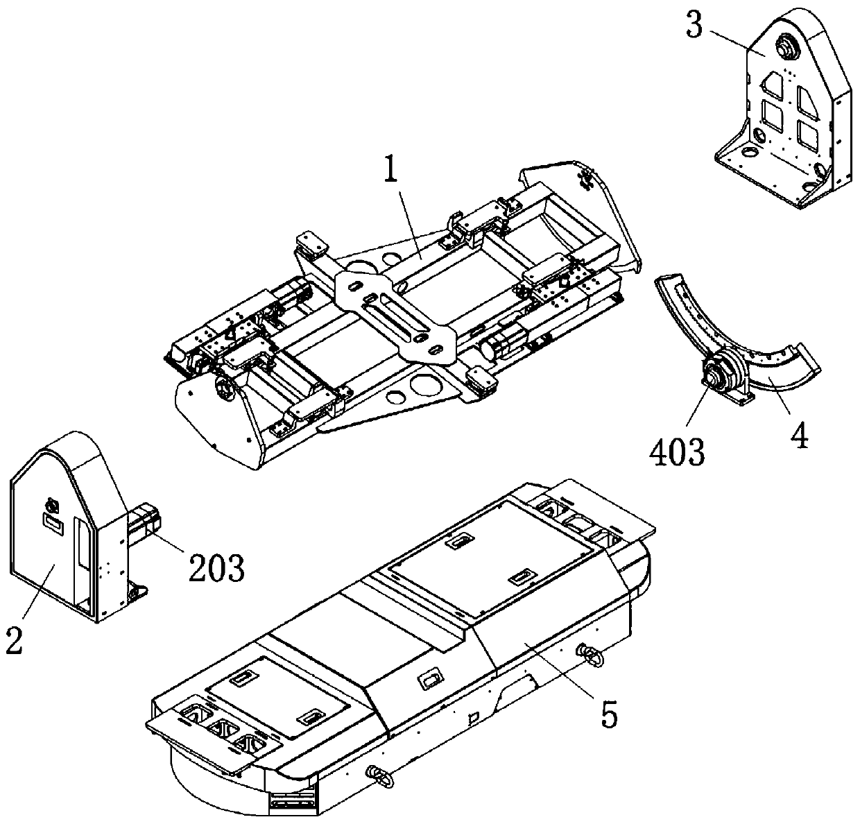 Turnover mechanism and carrying device