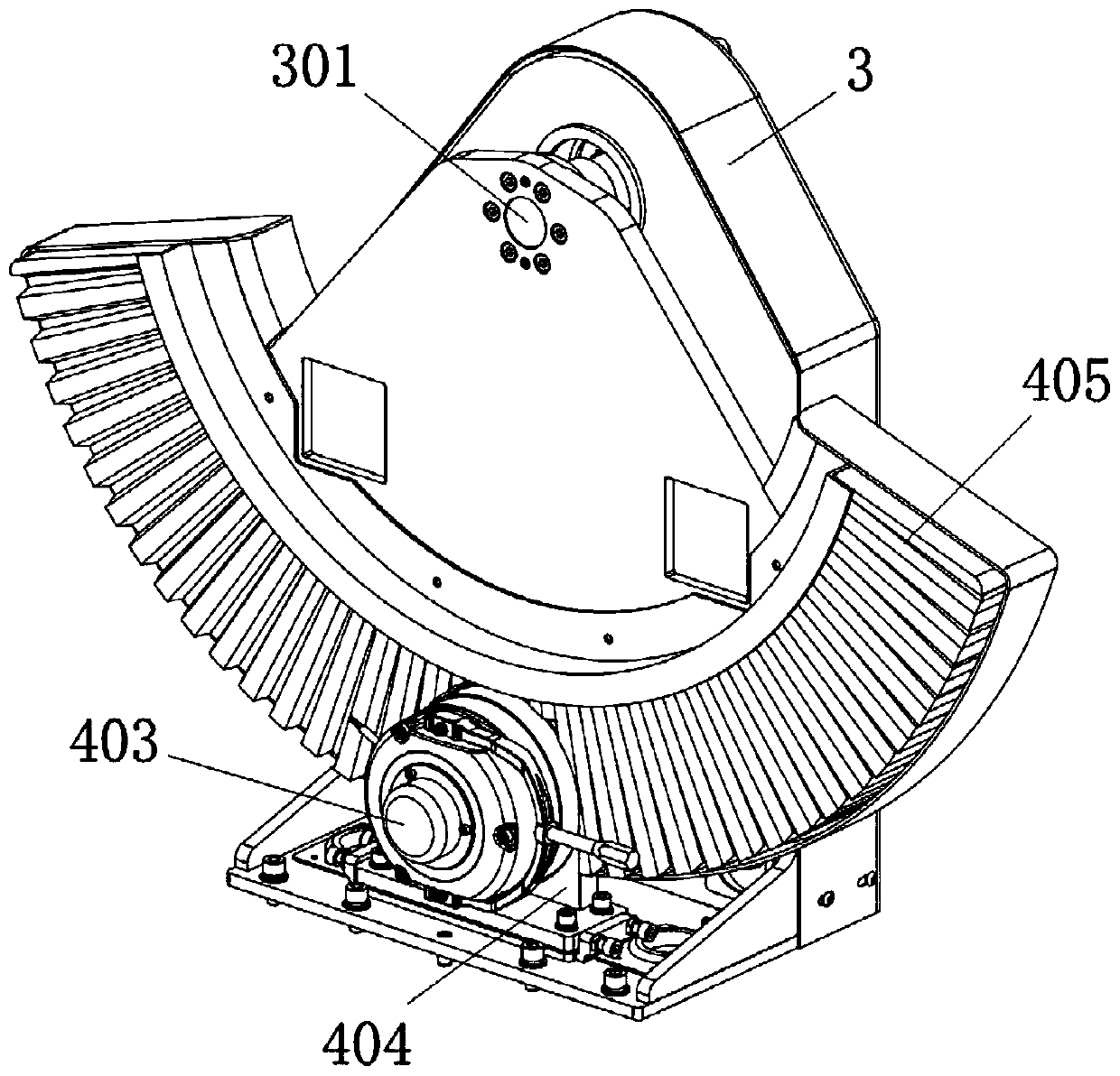 Turnover mechanism and carrying device