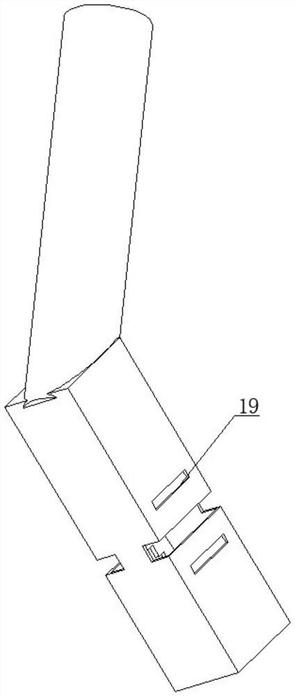 A device for opening both sides of dried fruit in the food industry