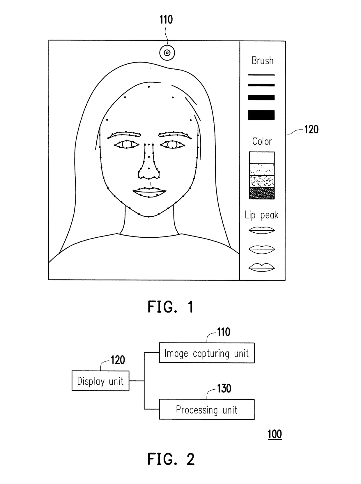 Lip gloss guide device and method thereof