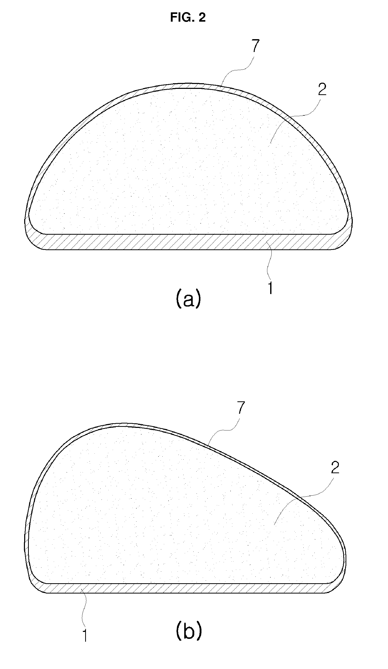 Round or anatomical type silicone prosthesis having shell with enhanced durability and method for manufacturing same