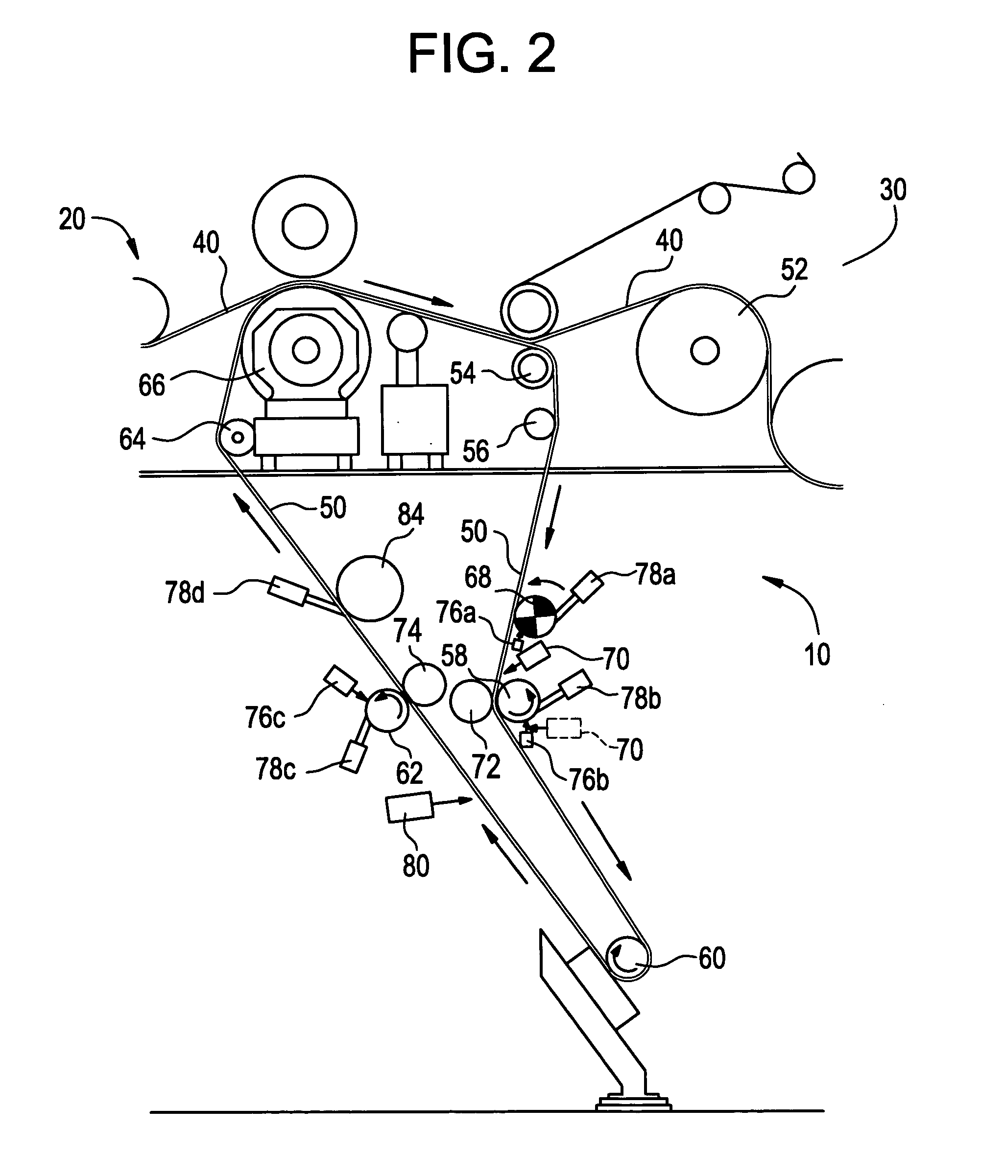 Paper machine belt conditioning system, apparatus and method