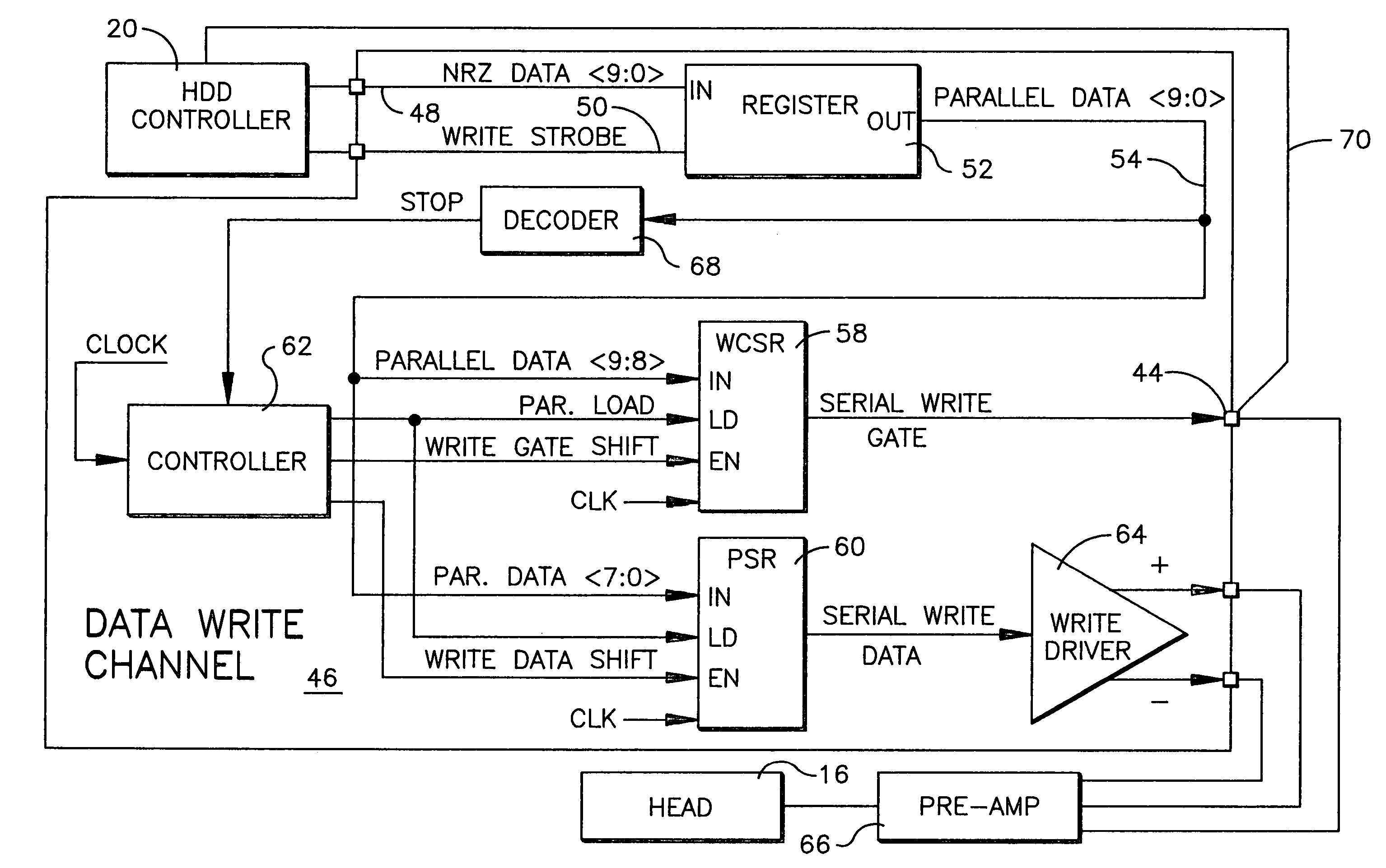 System and method for writing servo track in sealed HDD