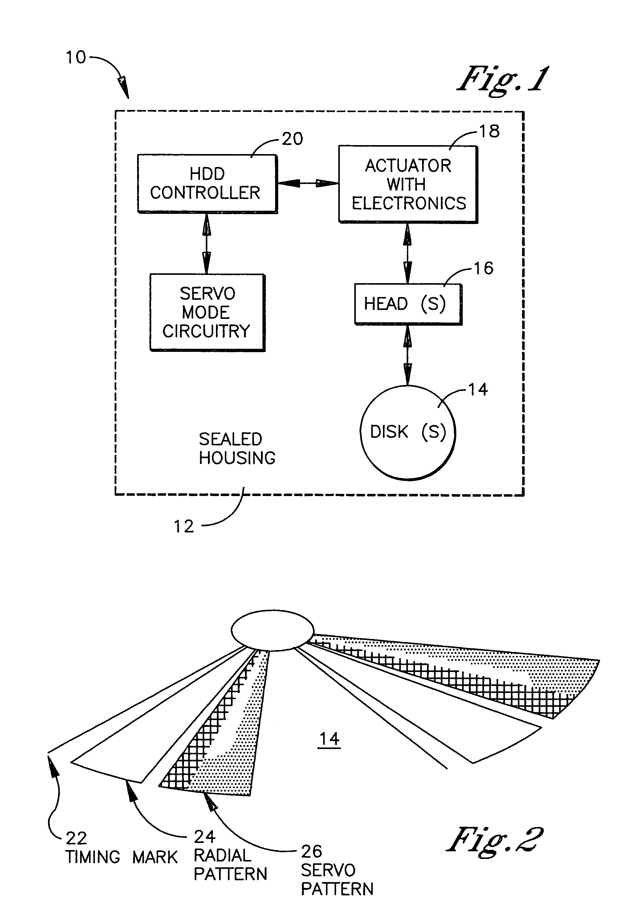 System and method for writing servo track in sealed HDD