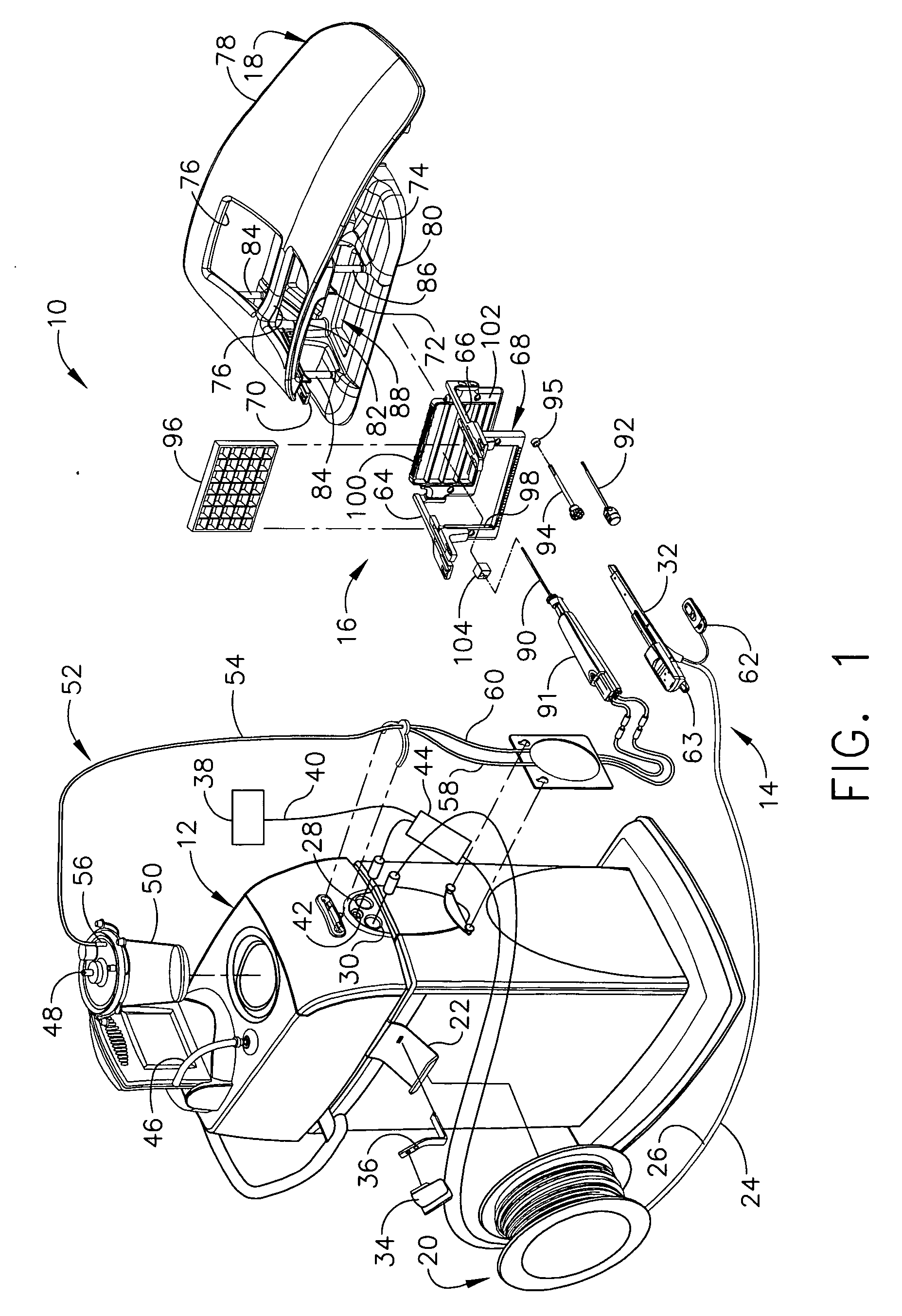 Grid and rotatable cube guide localization fixture for biopsy device