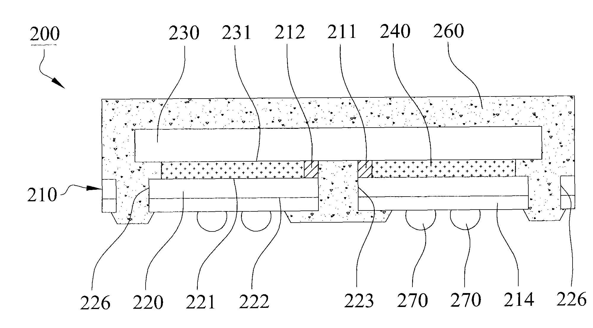 Window type semiconductor packaging structure capable of avoiding stripping in mold flow inlet