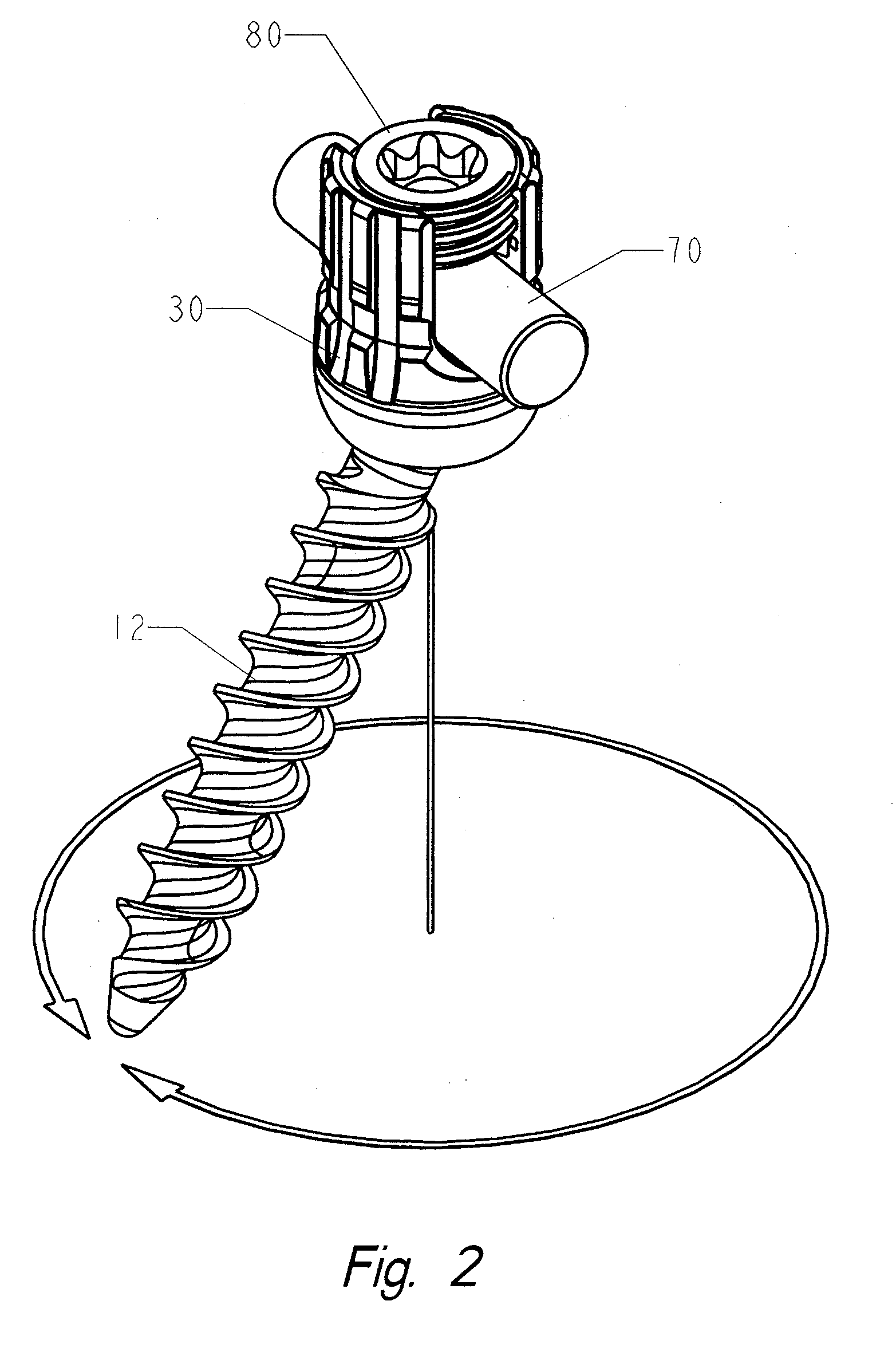 Locking polyaxial ball and socket fastener