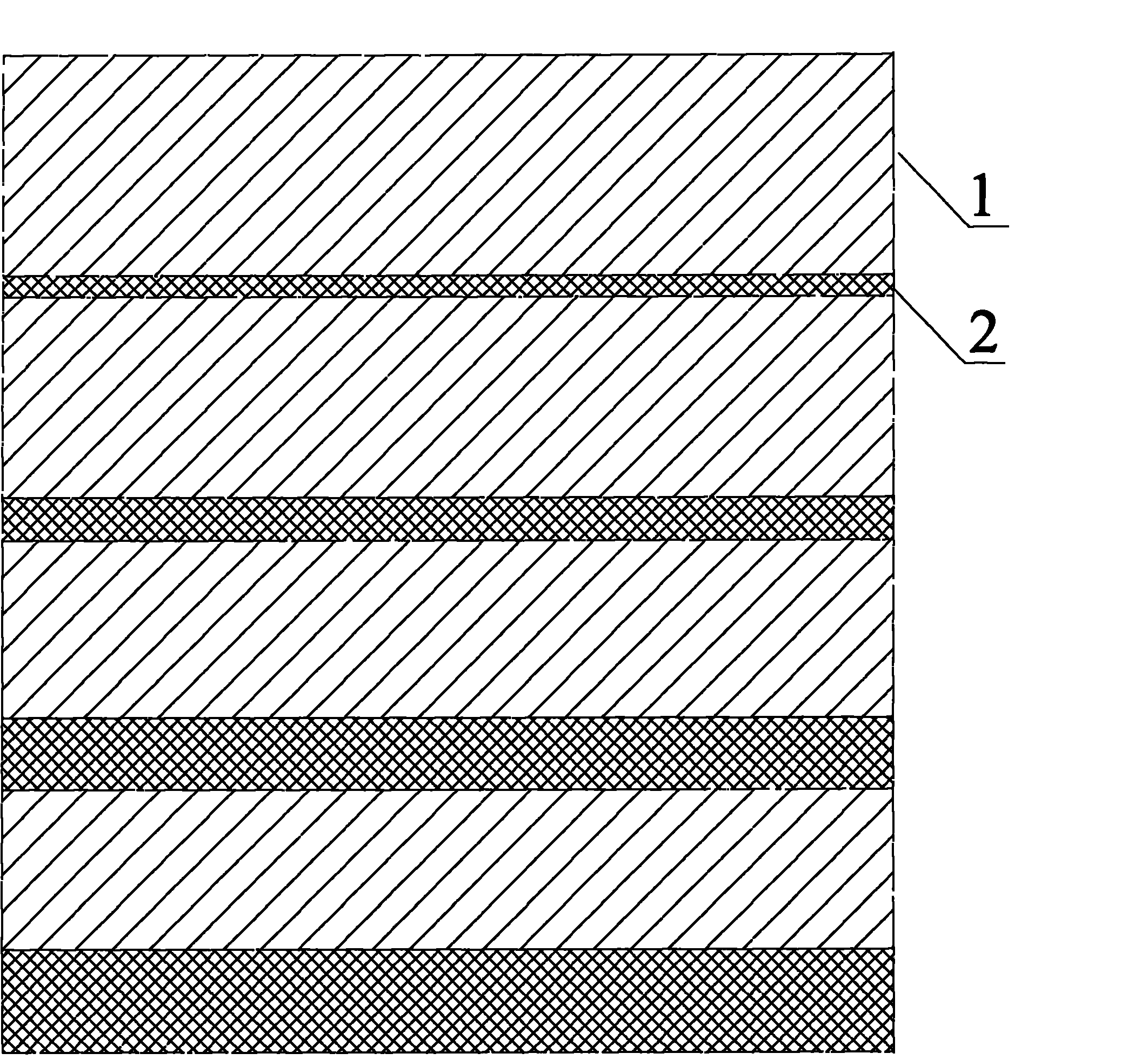 CdTe battery transition layer and preparation method thereof and CdTe battery