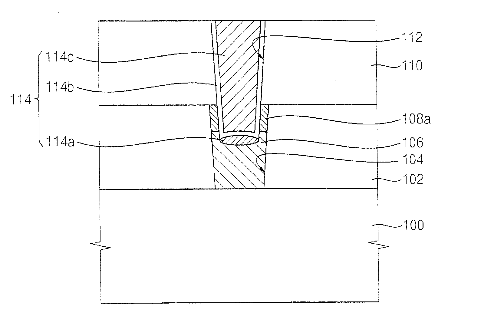 Wiring structure in a semiconductor device, method of forming the wiring structure, semiconductor device including the wiring structure and method of manufacturing the semiconductor device