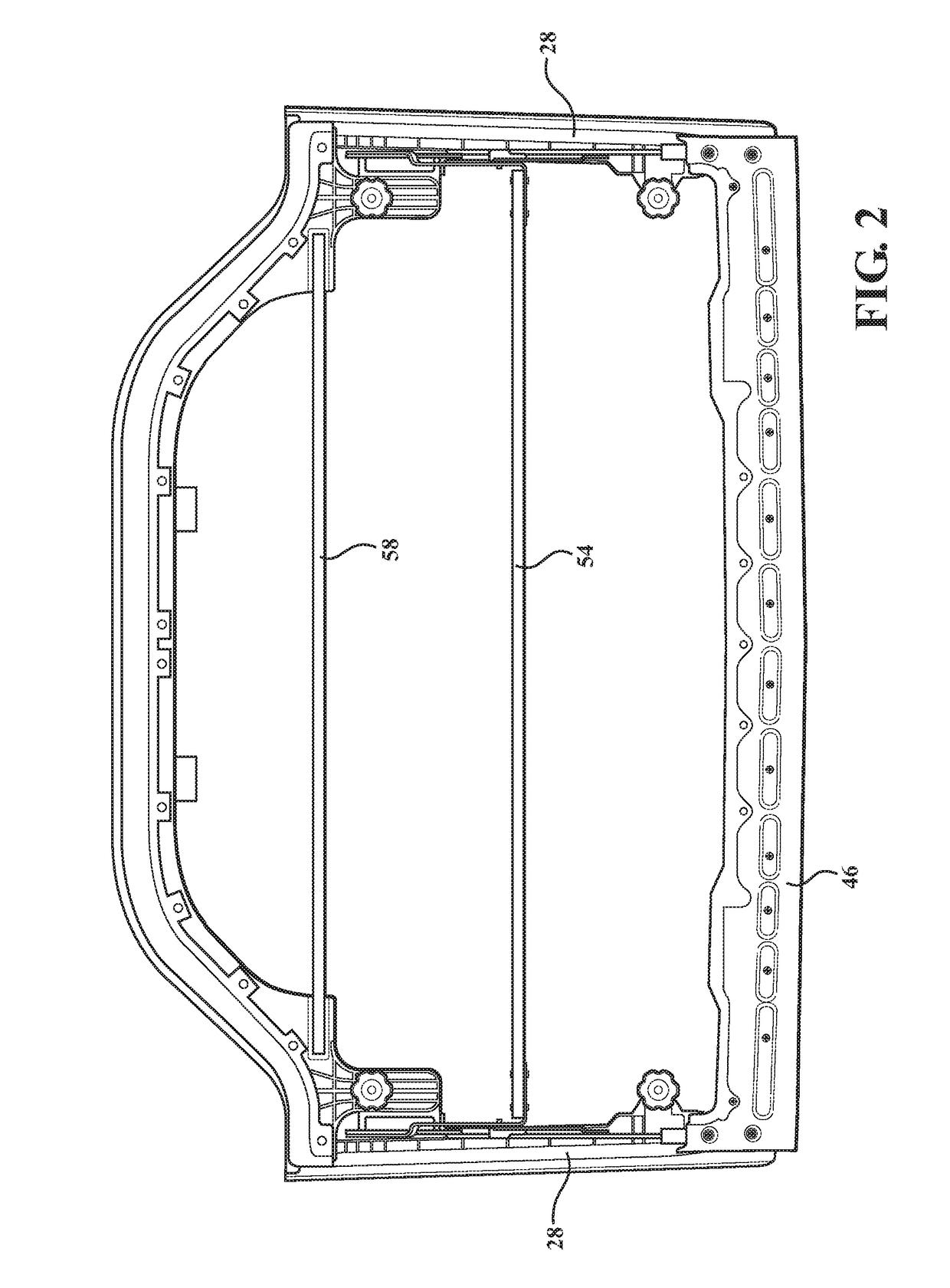 Front top assembly for suv