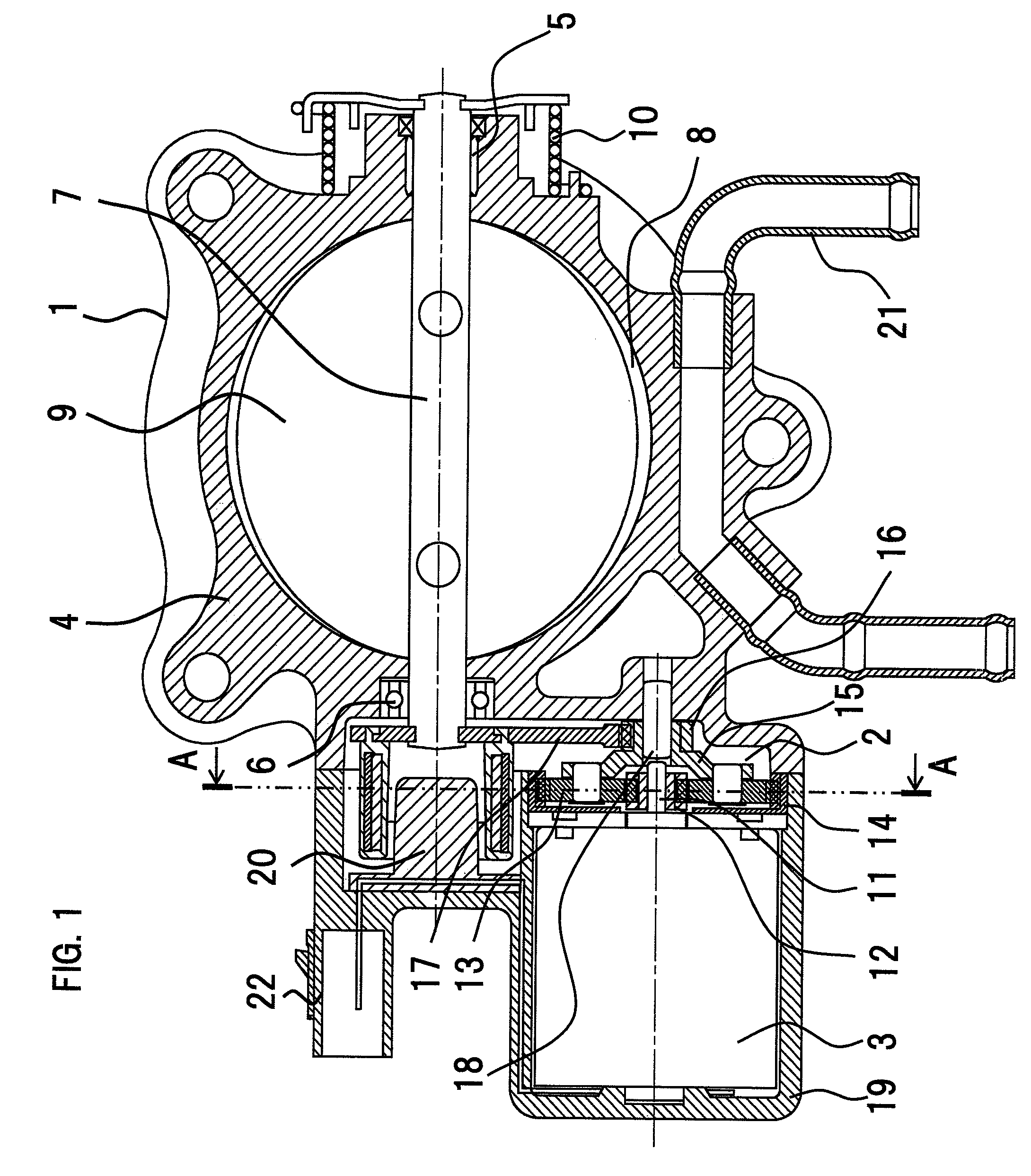 Electronically-controlled throttle body