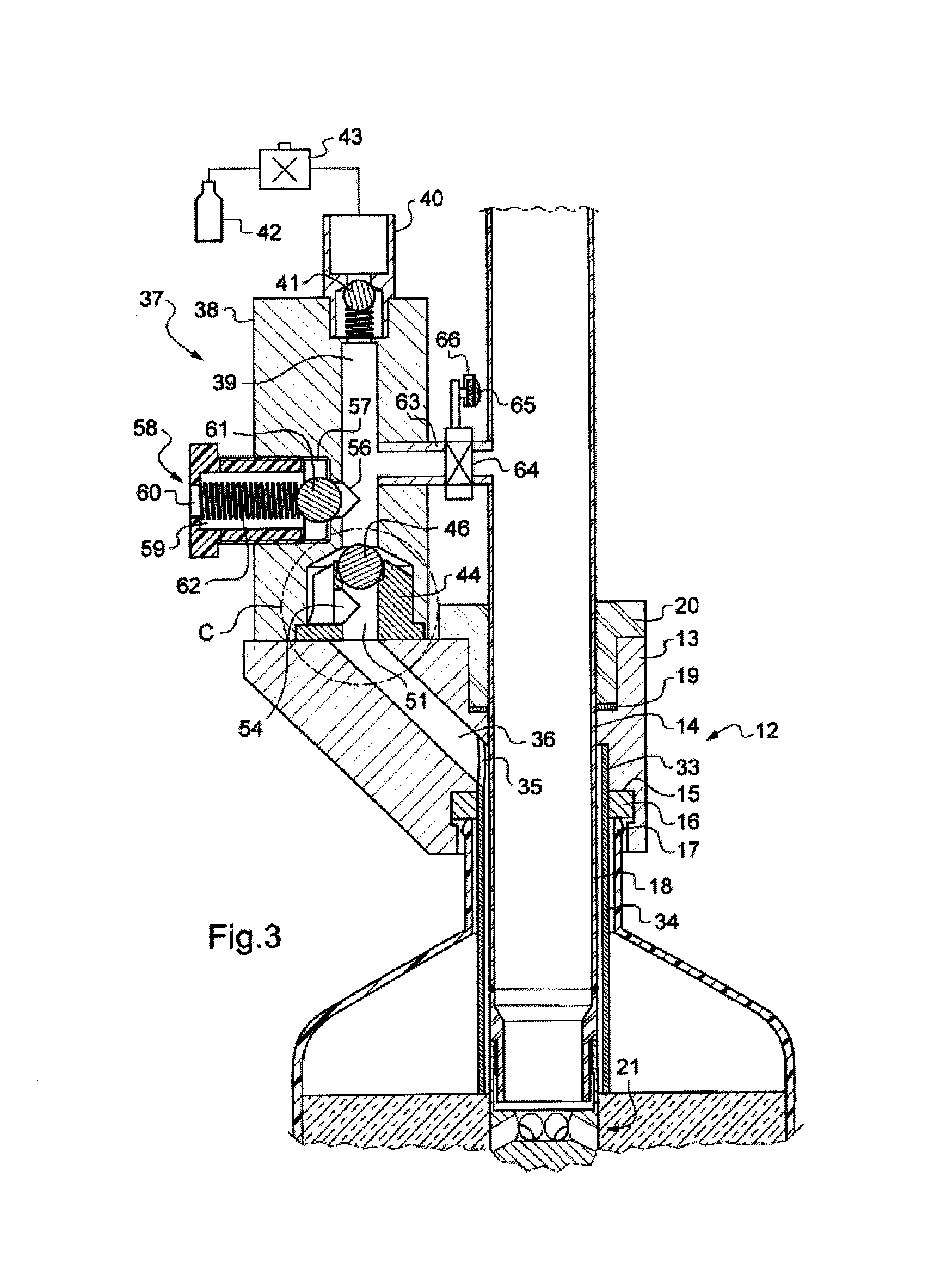 Method for filling containers to a constant level with a still or a sparkling liquid, and a filling nozzle for the implementation of this method