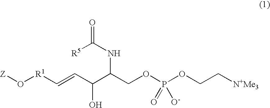 Photoaffinity-labeled sphingomyelin analogs and processes thereof