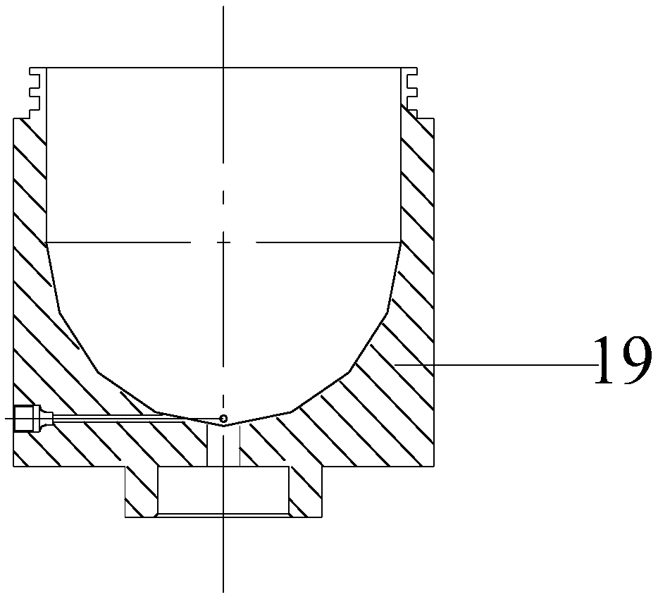 A gas throttling simulation device