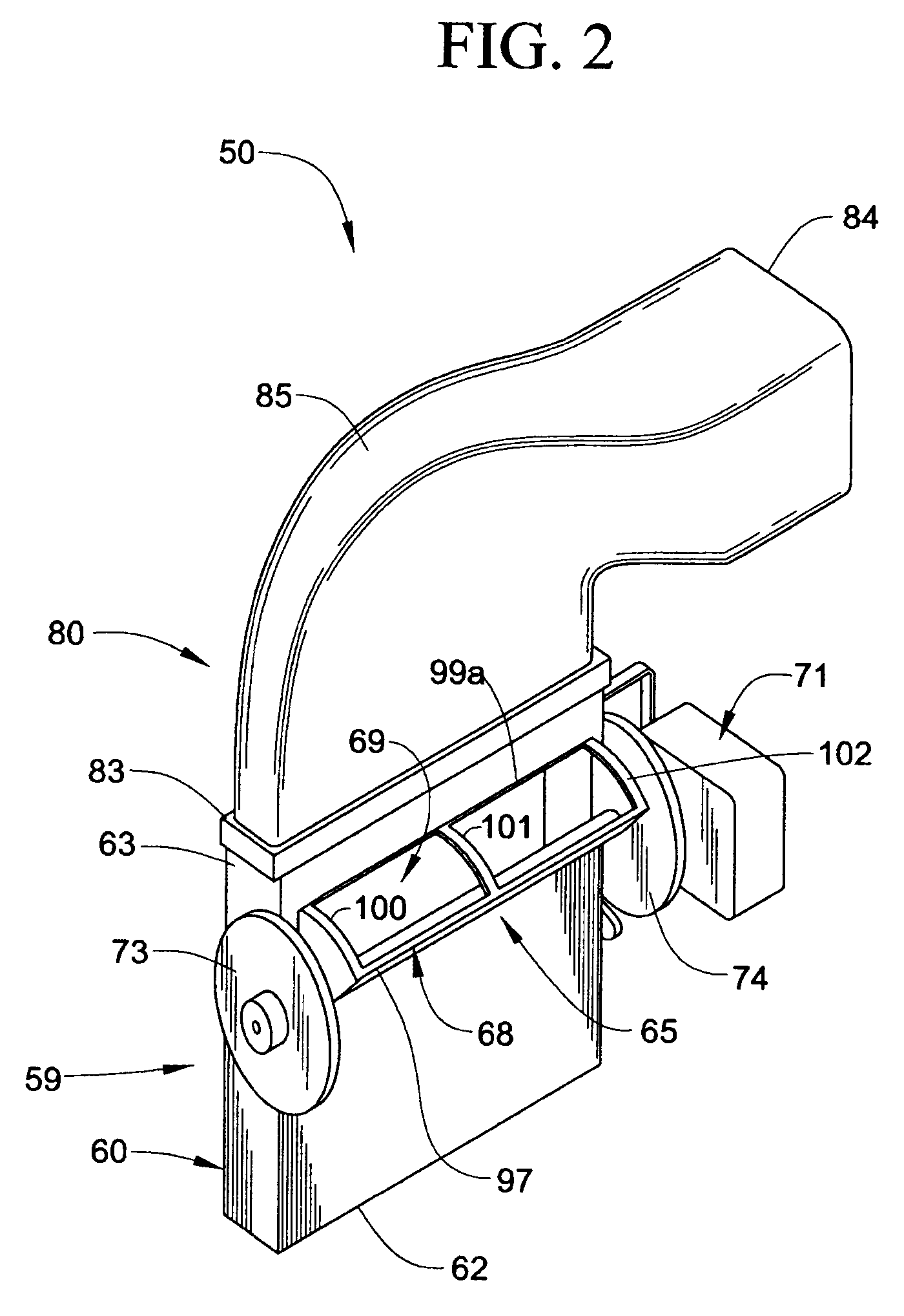 Variable position air damper for a refrigerator