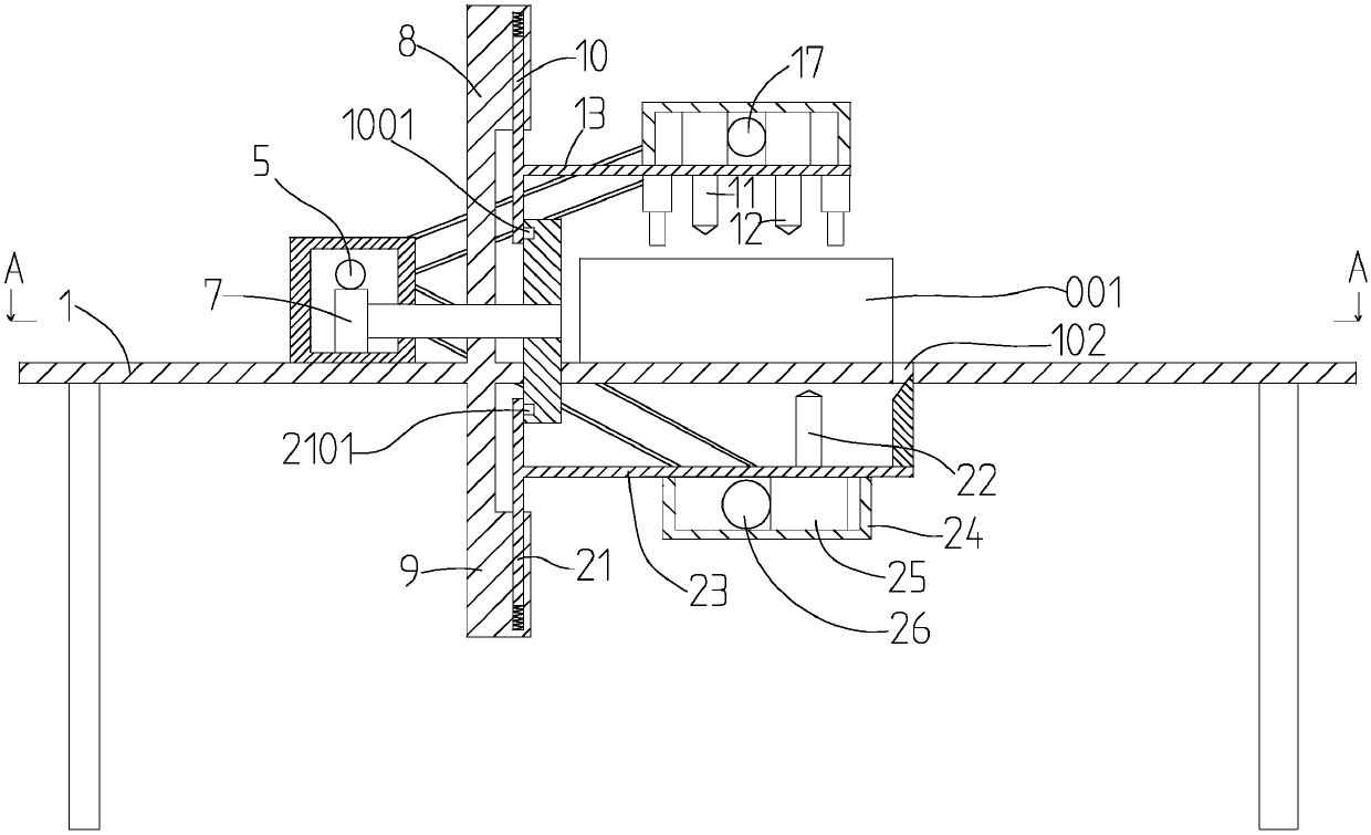 Drilling tool special for automotive windshield washer and provided with compression function