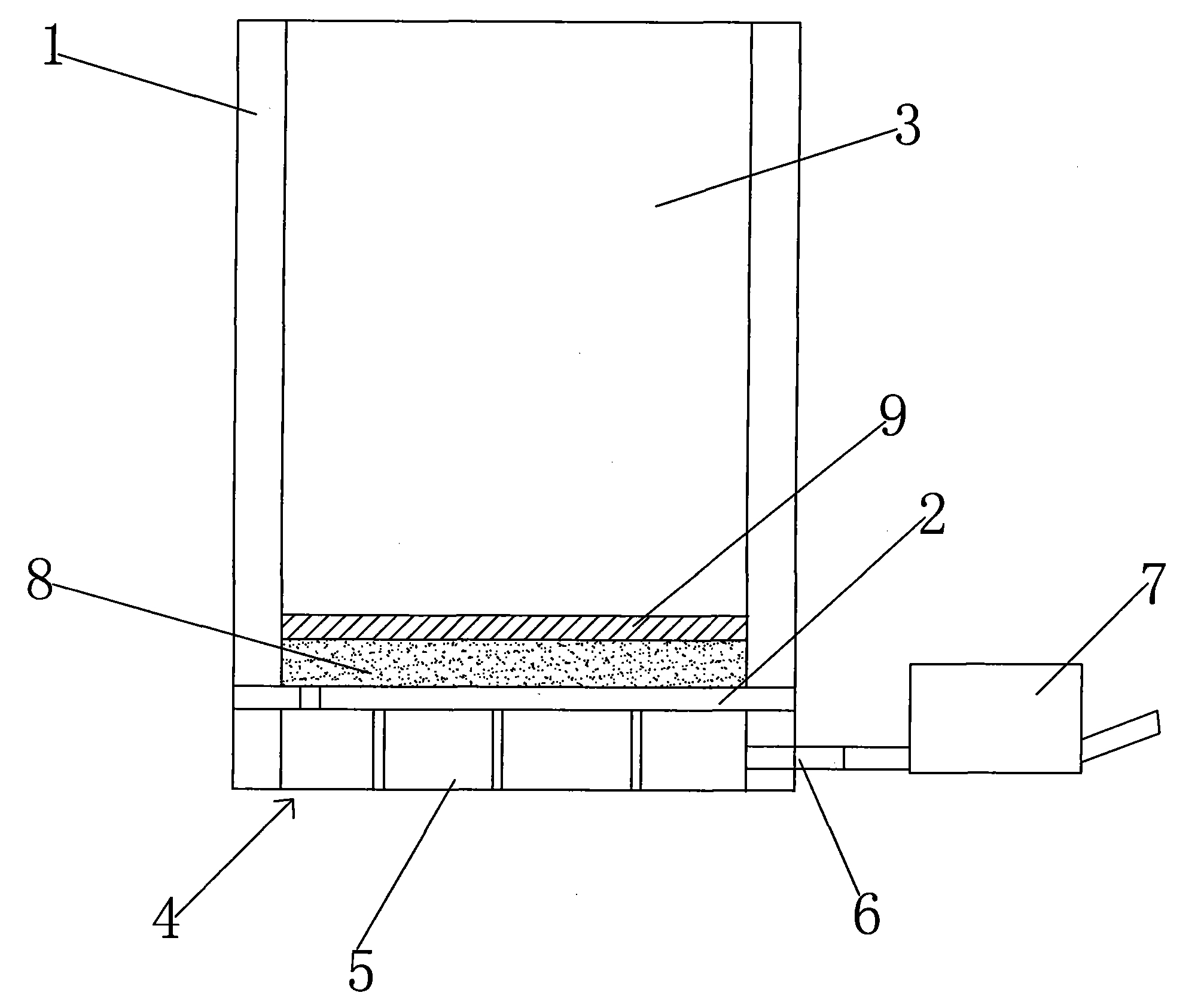 Plant activated carbon shampoo powder and preparation method thereof