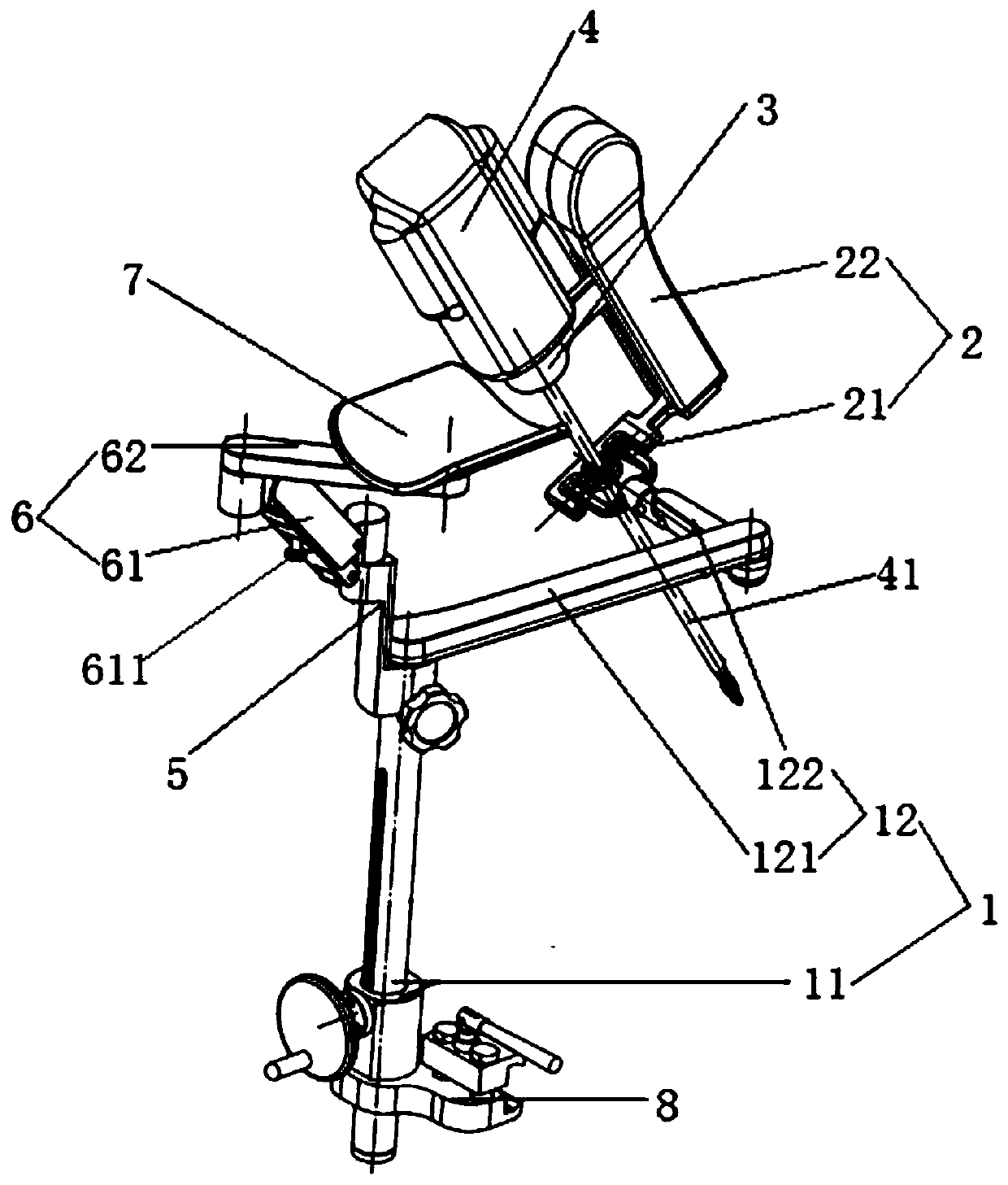 Auxiliary device for surgical robot