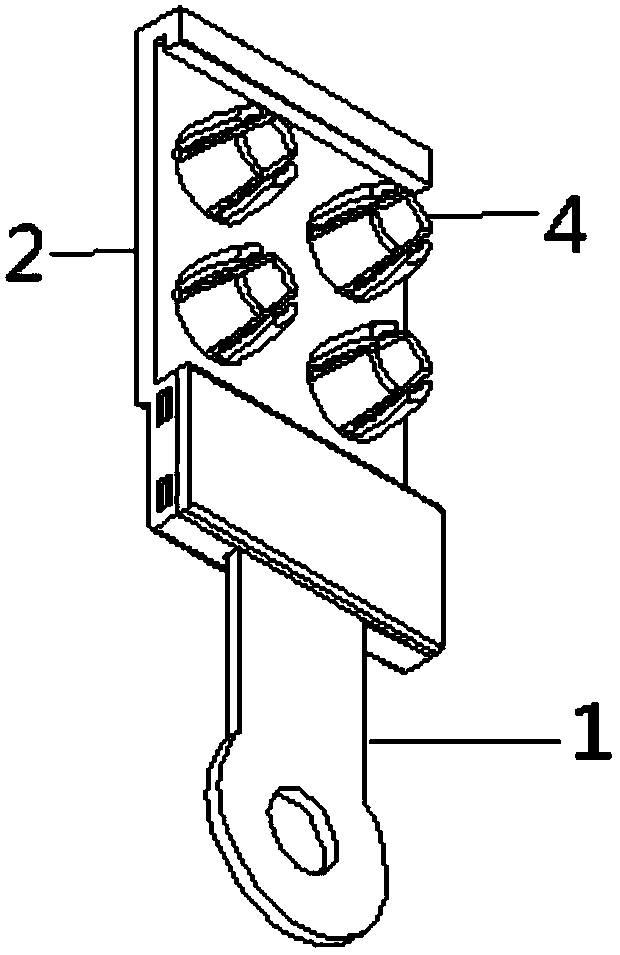 Electrical control equipment and clamping buckle device thereof