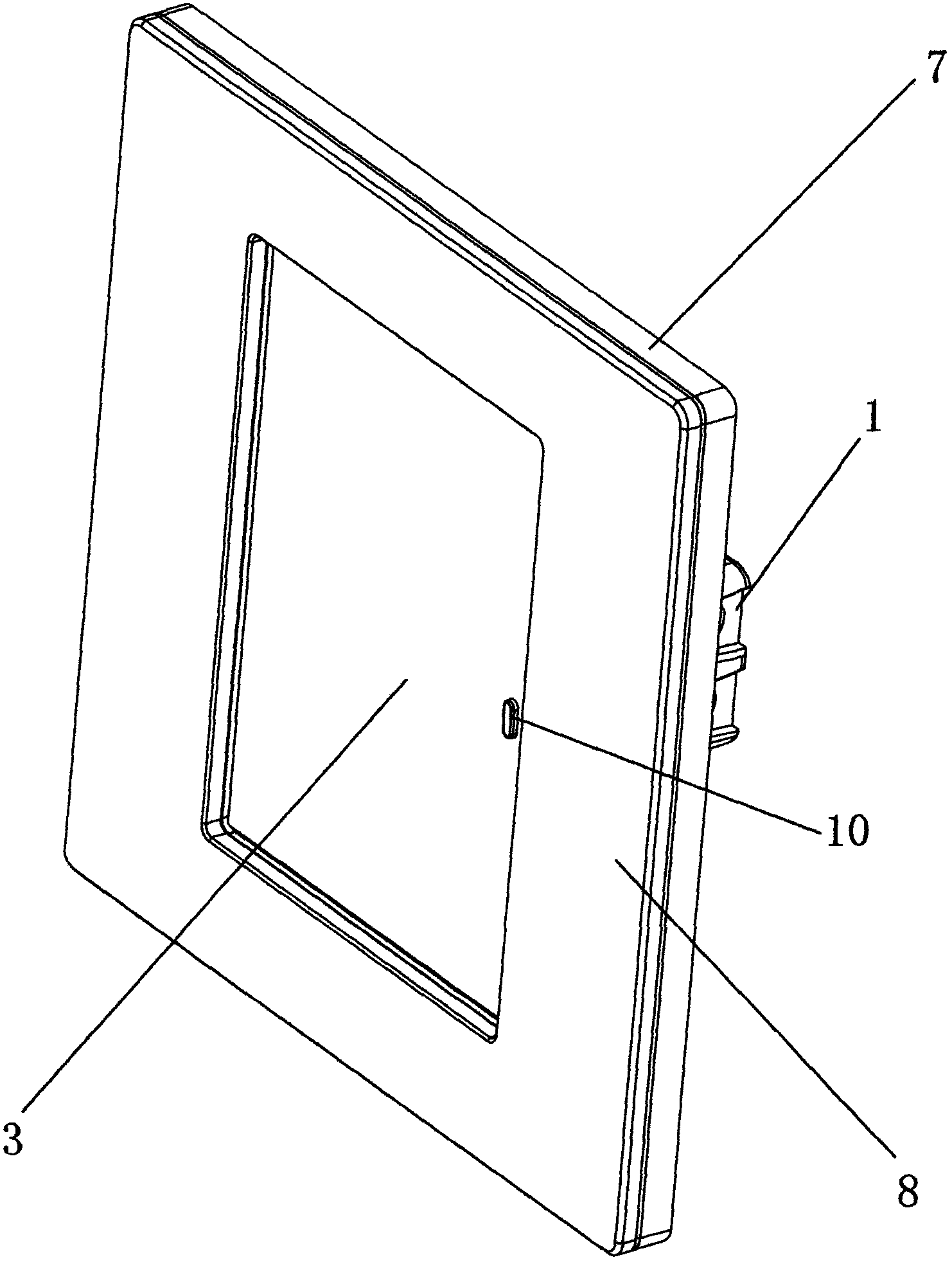 Arbitrary point-pressing panel switch