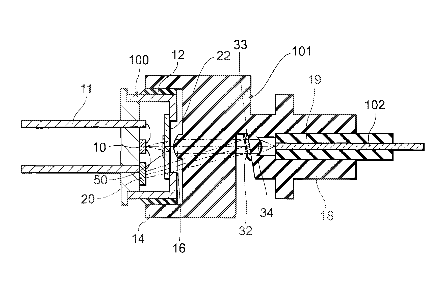 Optical module and optical communications device
