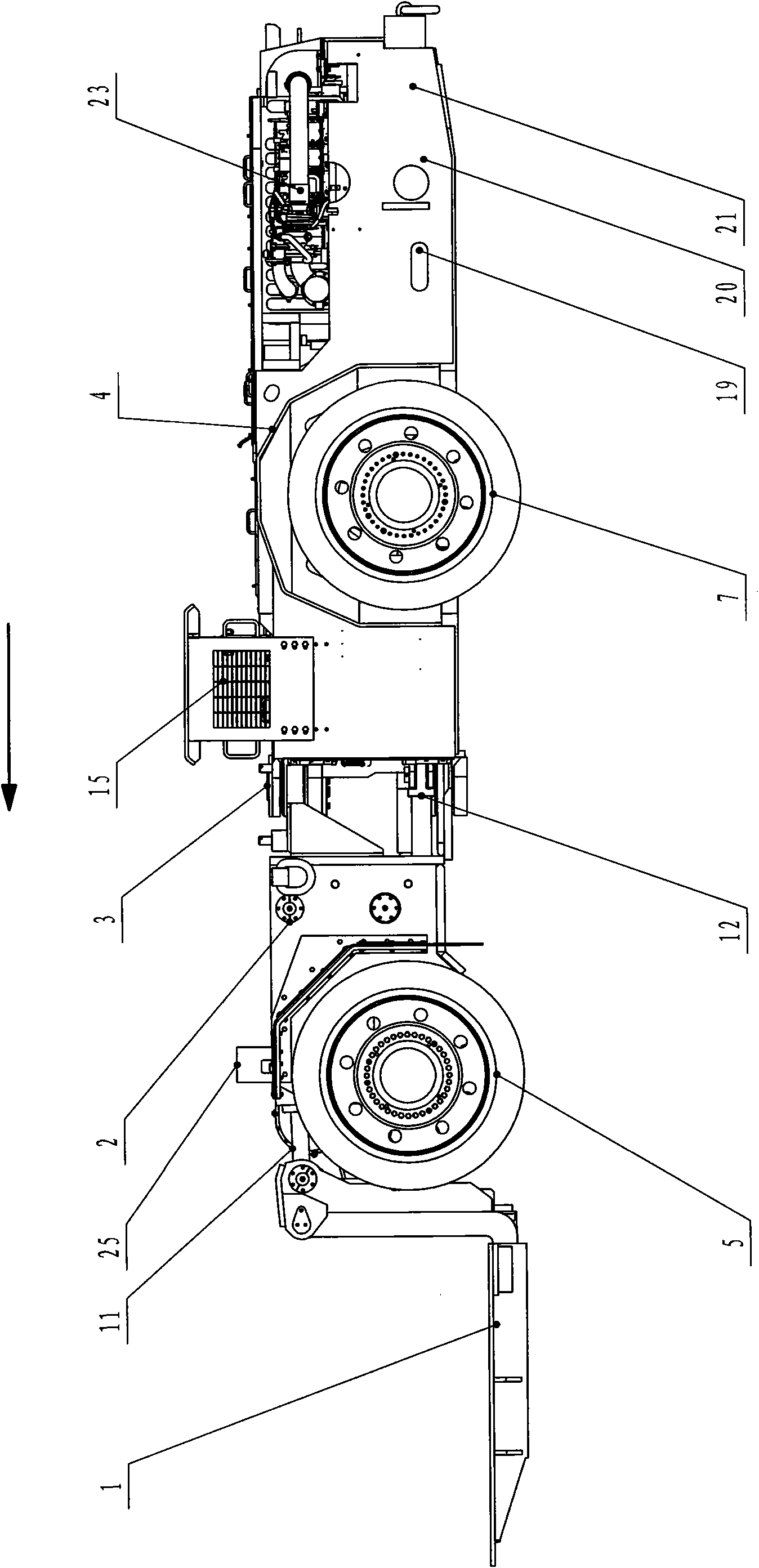 40-tonage scraper type conveyer