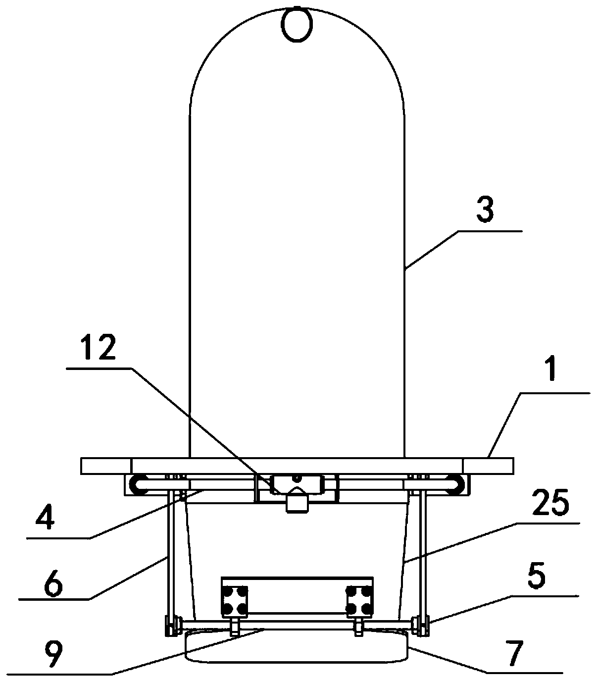 Waterless toilet device