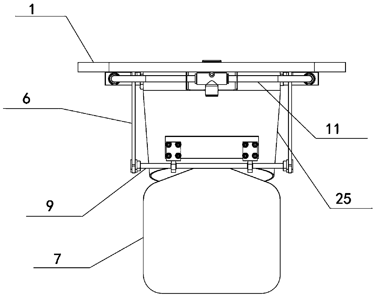 Waterless toilet device