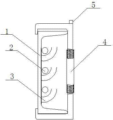 Cable fixing device for belt conveyer