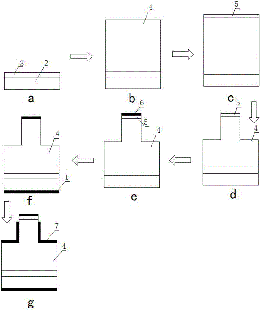 Longitudinal-channel SiC Schottky gate bipolar transistor and fabrication method thereof