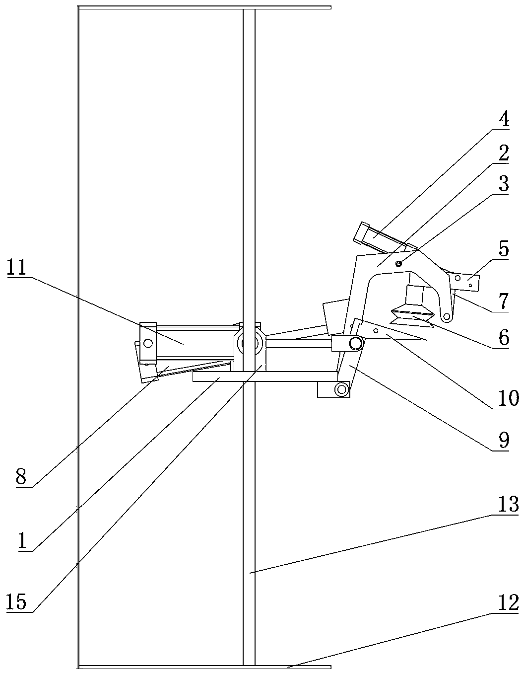 Interlayer paper divider of stacking machine