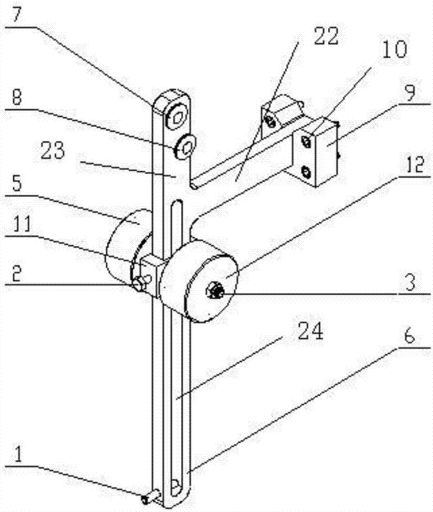 A large wire tightening mechanism for wire electric discharge machine tool exterior