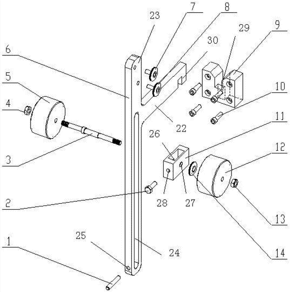 A large wire tightening mechanism for wire electric discharge machine tool exterior