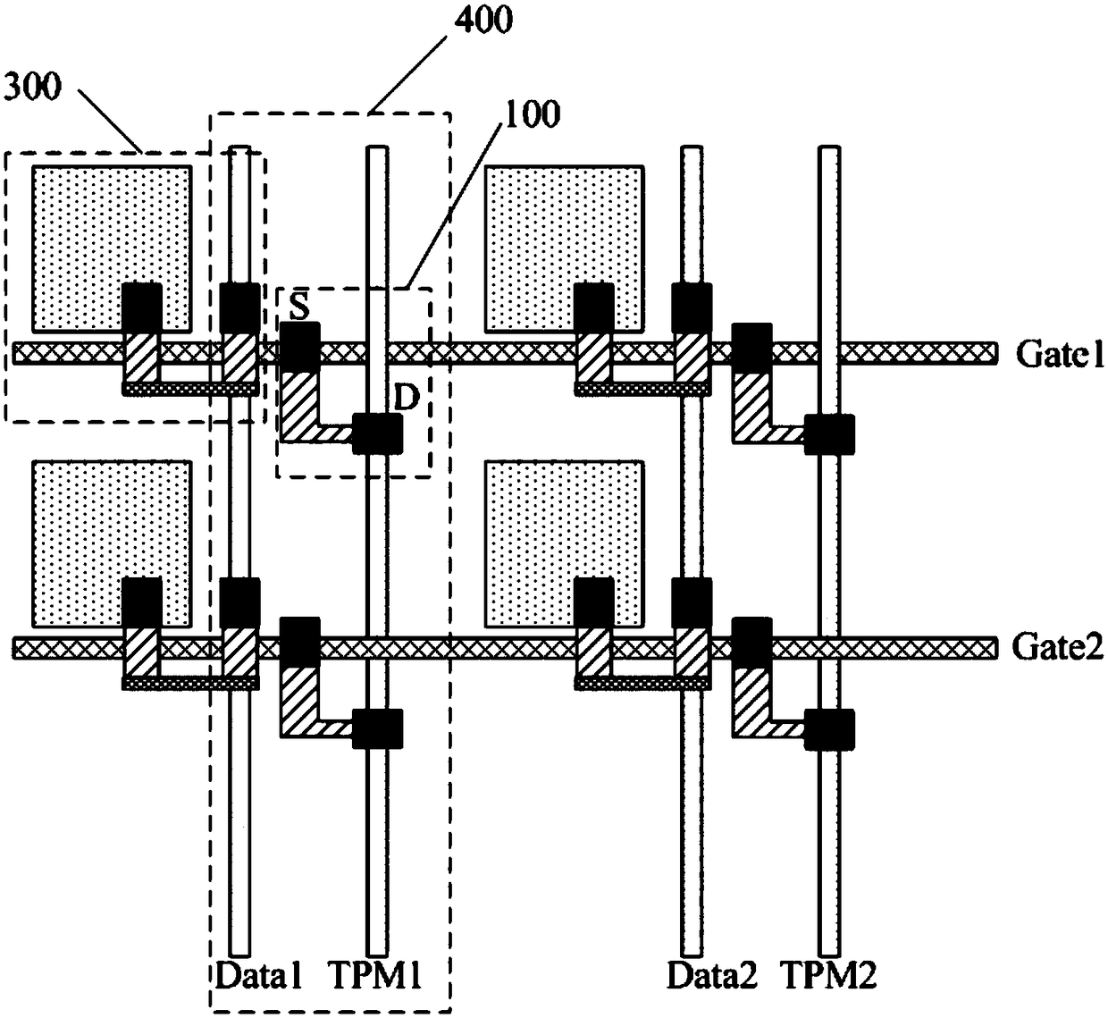 A display substrate, touch screen and display device