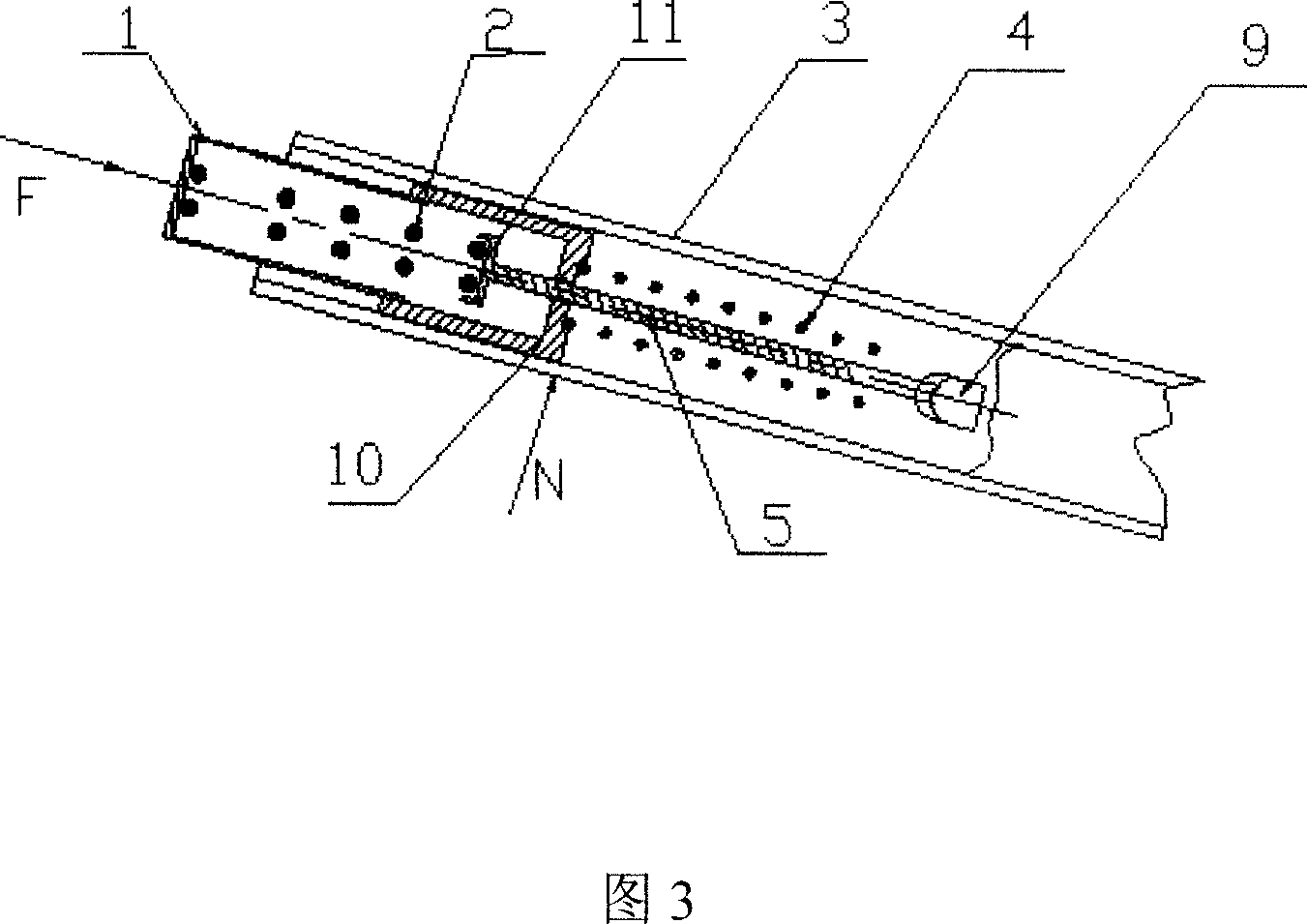 Operating mechanism of automobile hand brake
