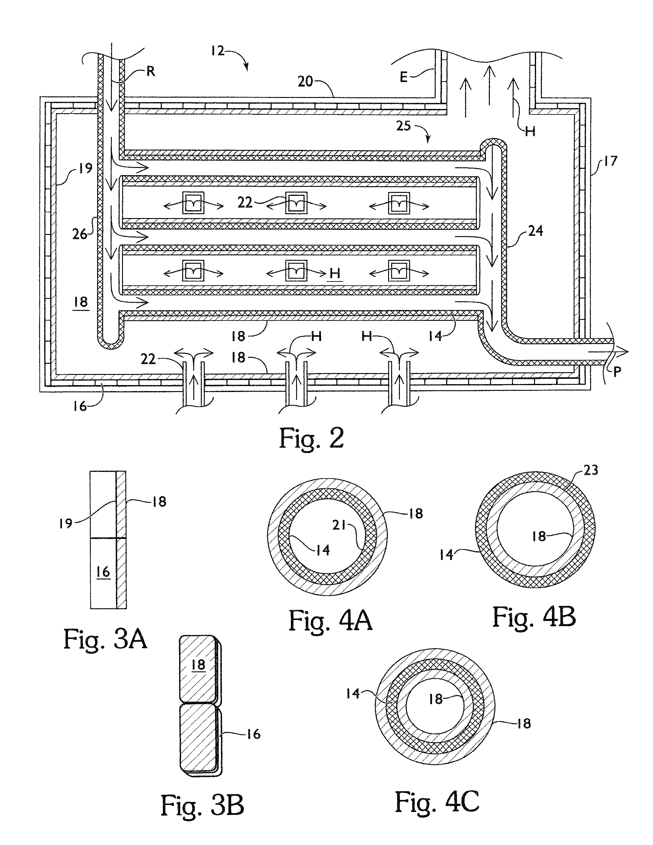 Process and apparatus for production of vinyl chloride monomer