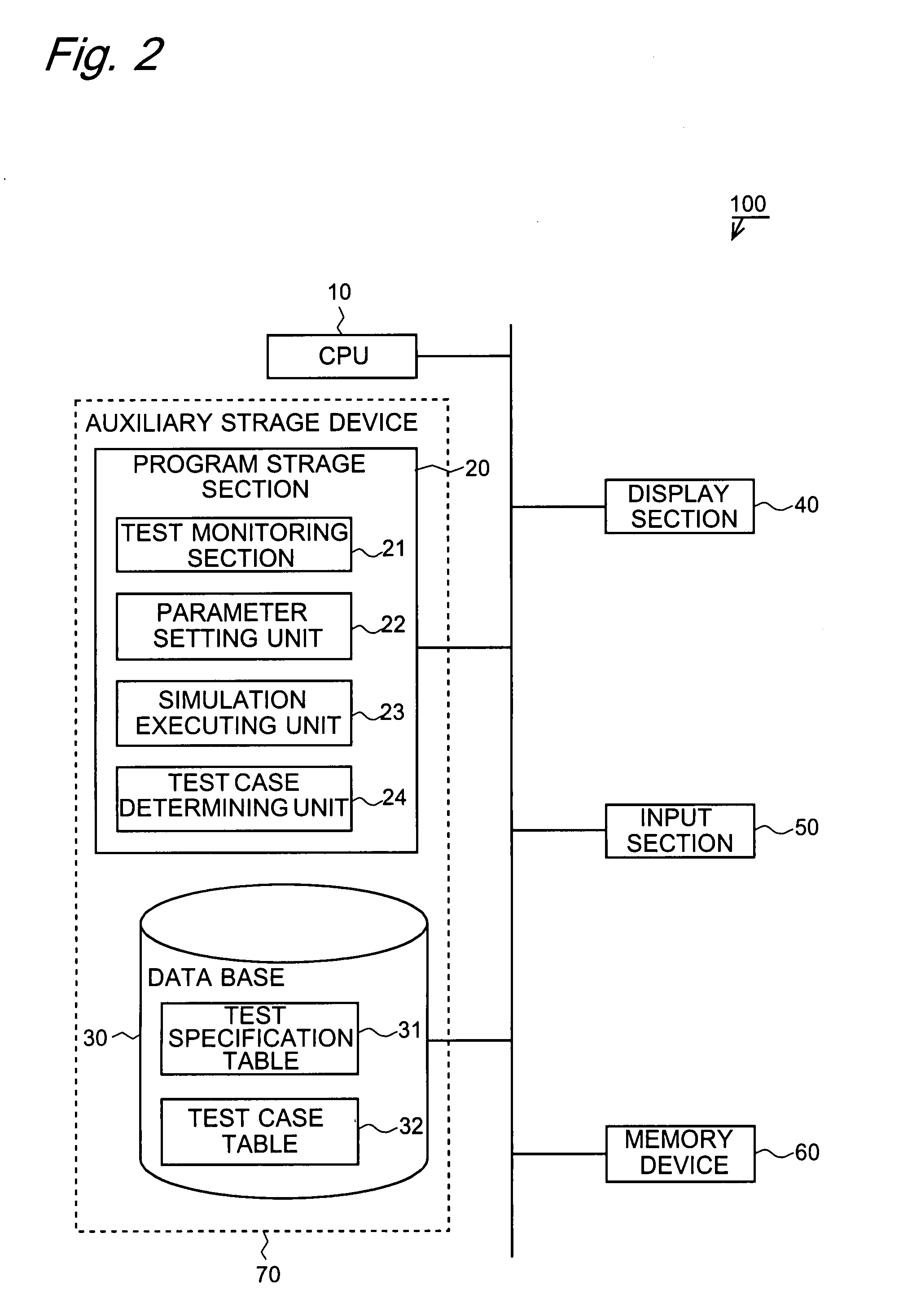 Test case selection apparatus and method, and recording medium