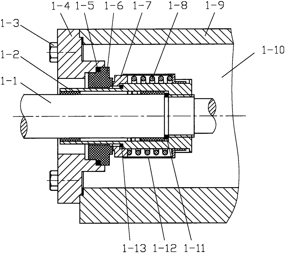 End-face-sealed friction surface temperature measuring method