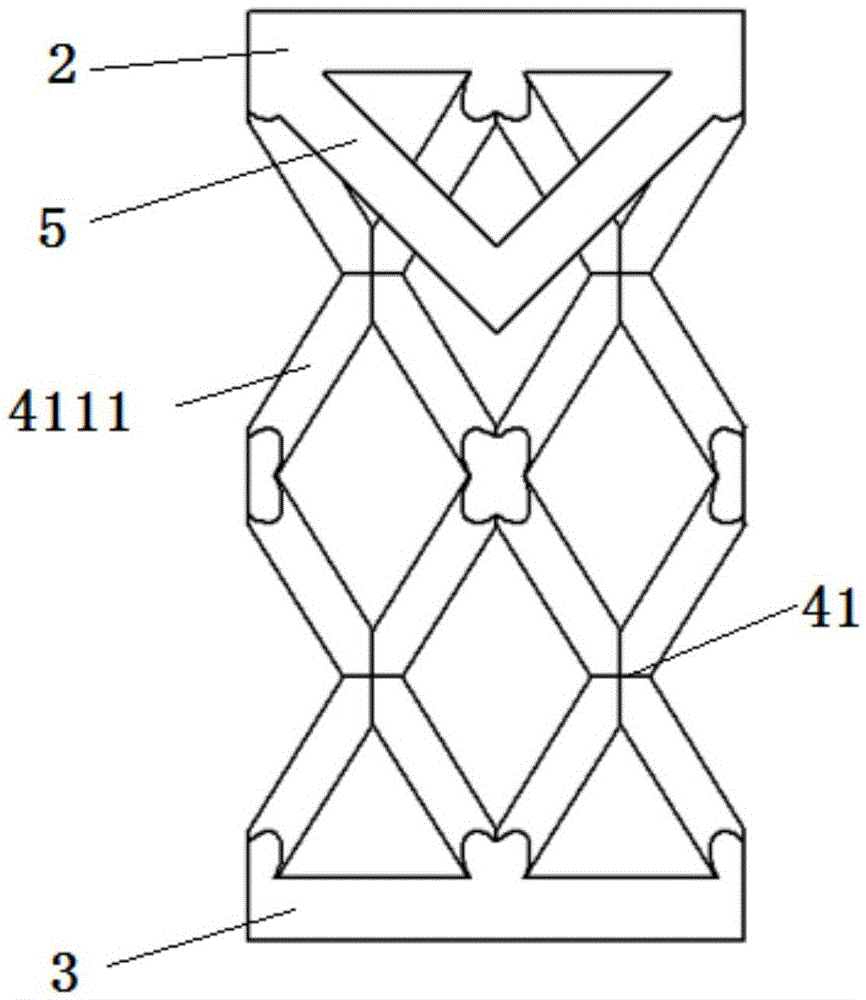 Pyramid micro-truss laminboard type bearing and thermal protection integrated structure containing runners