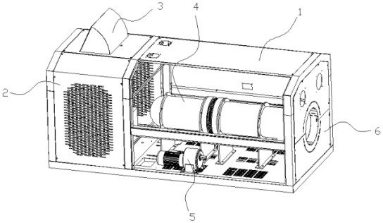 Electromagnetic air heater